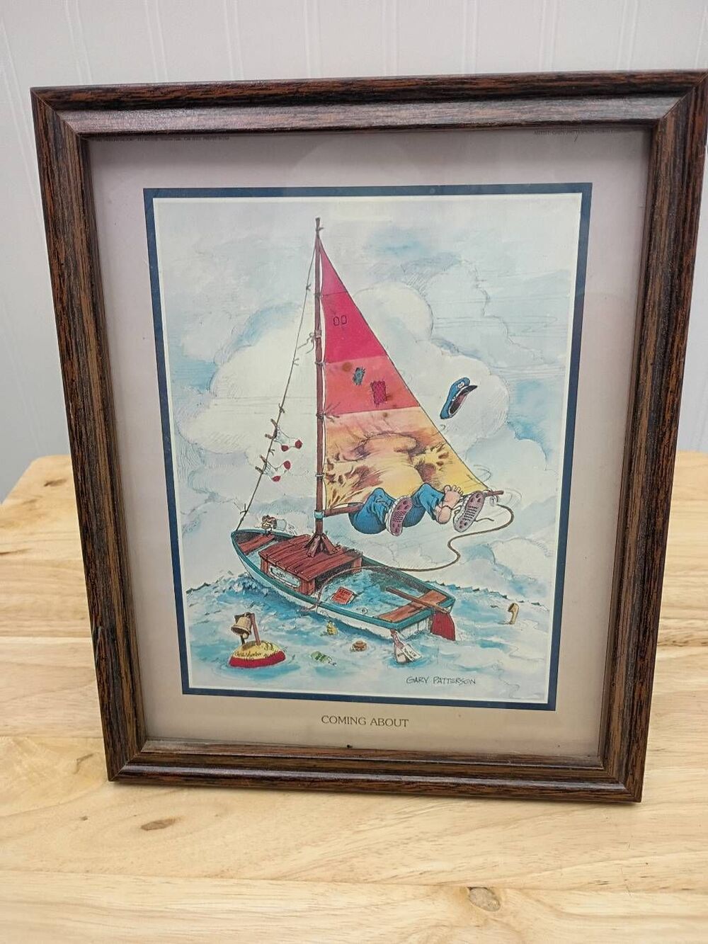 Gary patterson print, framed.vintage